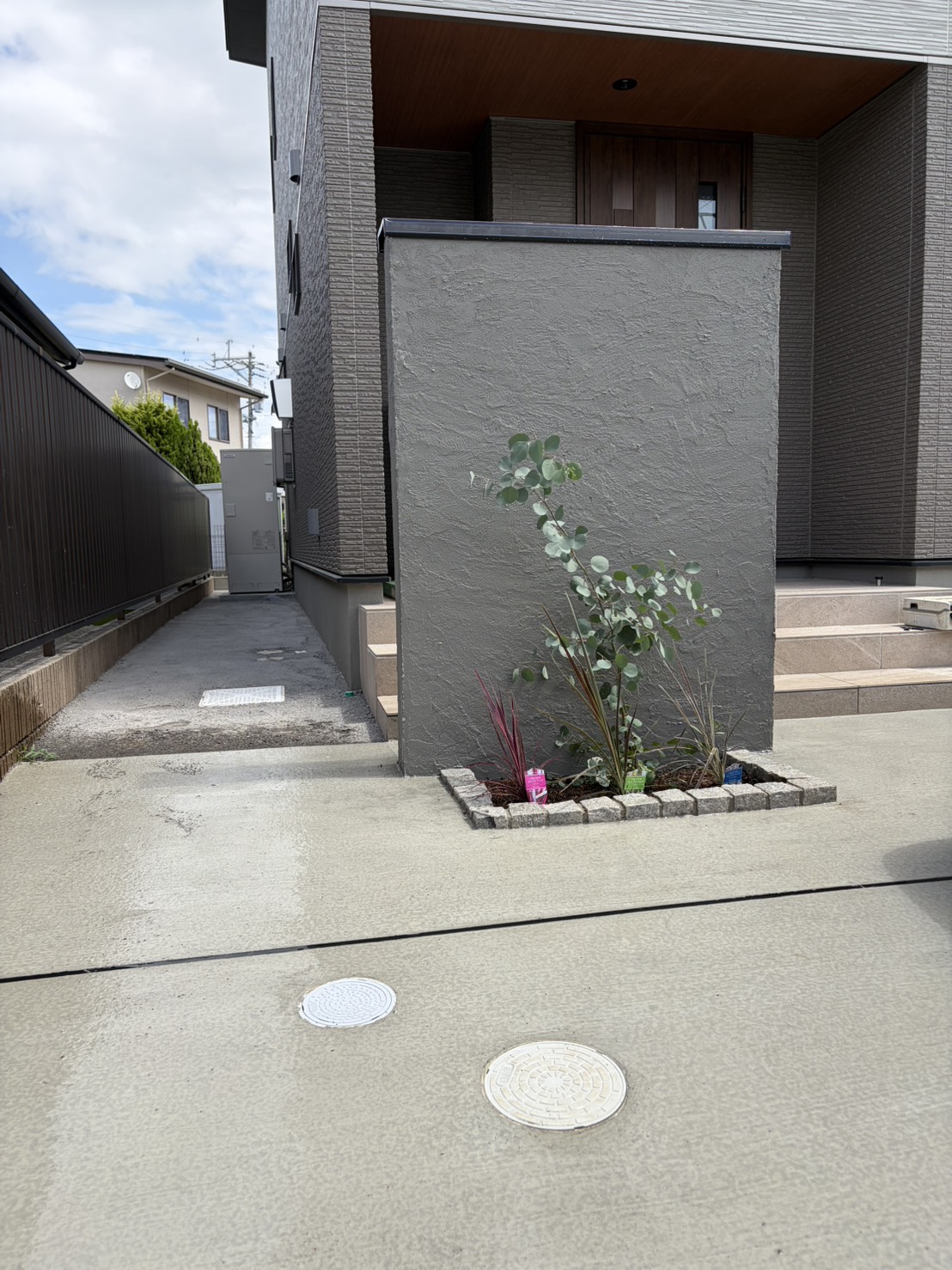 益城町の新築外構工事をご依頼いただきました。